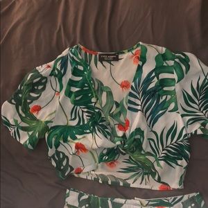 Zara tropical set